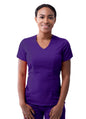Adar Women's Modern V-Neck Scrub Top 3