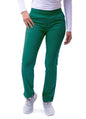 Adar Women's Skinny Leg Yoga Pant - Ceil Blue - Hunter Green - Navy