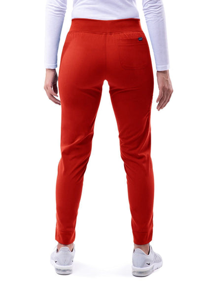 Adar Women's Ultimate Yoga Jogger Pant - Apple - Black - Caribbean Blue