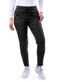 Adar Women's Ultimate Yoga Jogger Pant - Apple - Black - Caribbean Blue