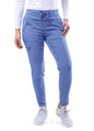 Adar Women's Ultimate Yoga Jogger Pant - Ceil Blue - Cinnamon - Coffee