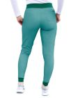 Adar Women's Ultimate Yoga Jogger Pant - Heather Apple - Heather Hunter - Heather Coffee