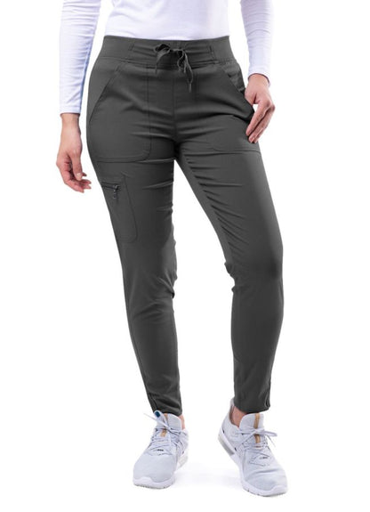 Adar Women's Ultimate Yoga Jogger Pant - Oliver - Pewter - Rapture Rose