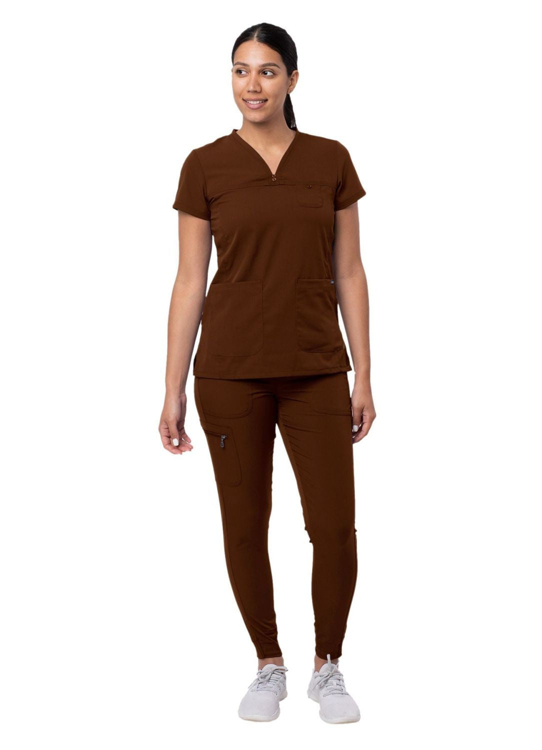 Adar Women's Movement Booster Jogger Scrub Set 1