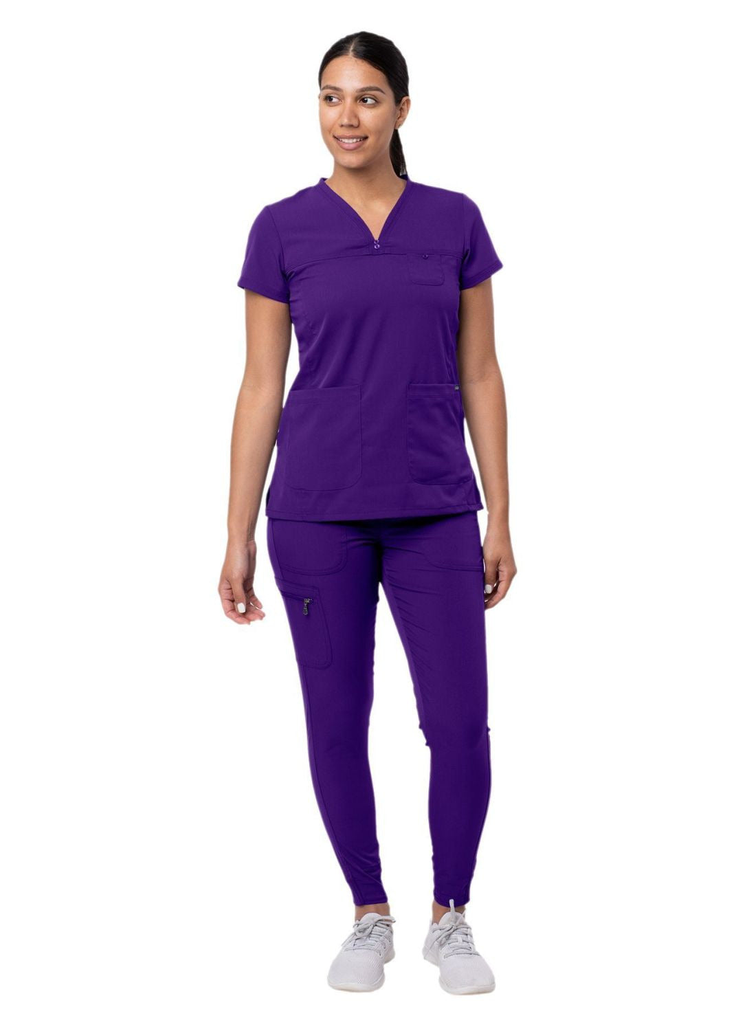 Adar Women's Movement Booster Jogger Scrub Set 3
