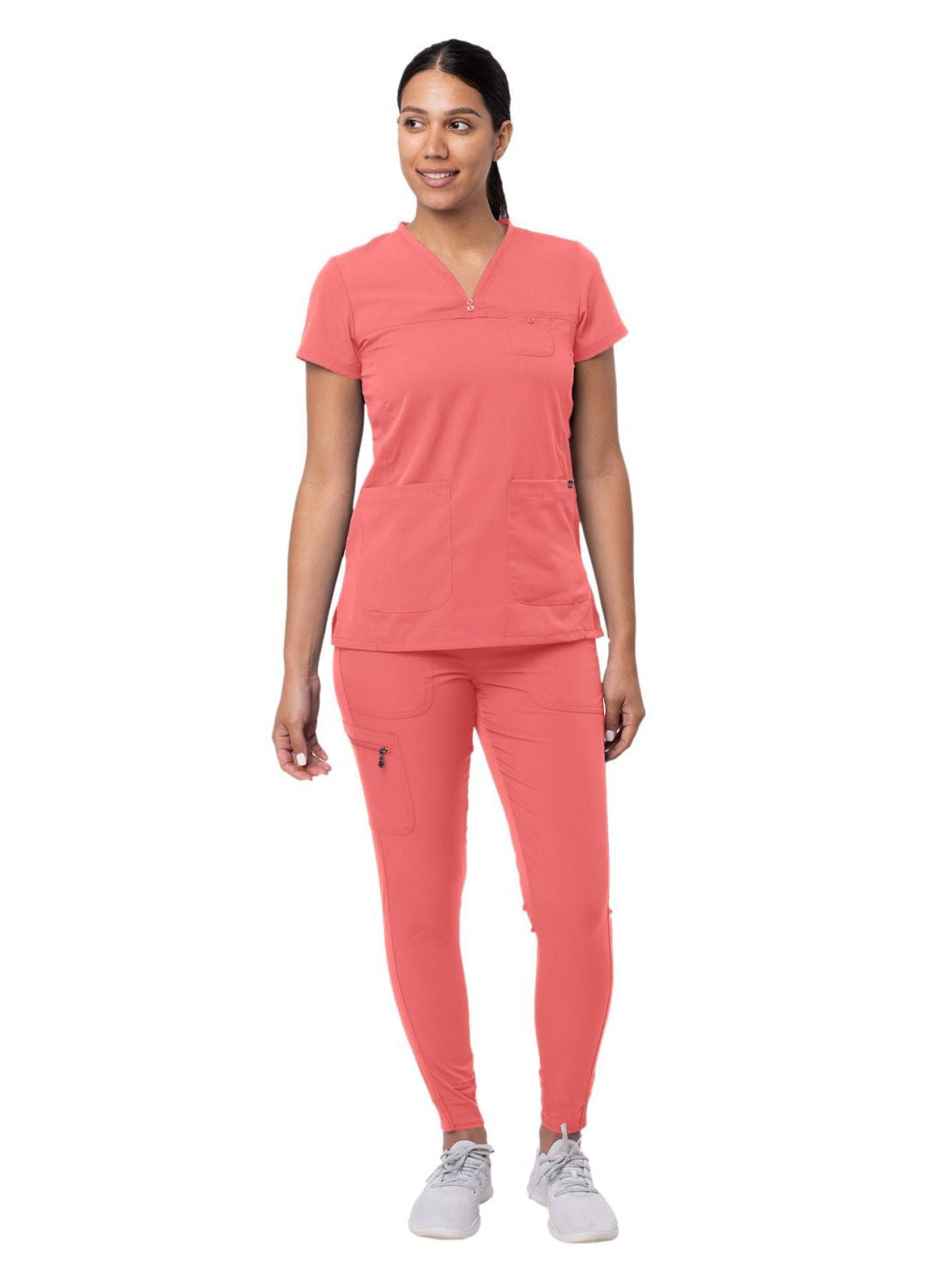 Adar Women's Movement Booster Jogger Scrub Set 1