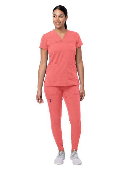 Adar Women's Movement Booster Jogger Scrub Set 1