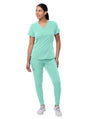 Adar Women's Modern Athletic Jogger Scrub Set 3