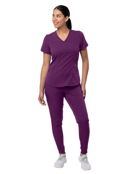 Adar Women's Modern Athletic Jogger Scrub Set 1