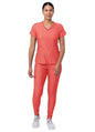 Adar Women's Modern Athletic Jogger Scrub Set 2