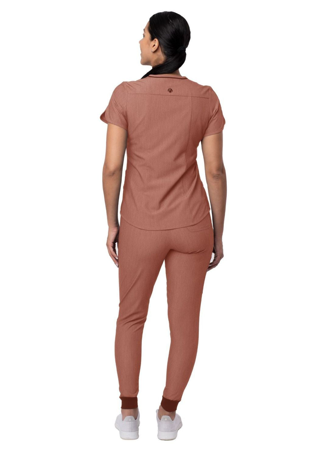 Adar Women's Modern Athletic Jogger Scrub Set 2