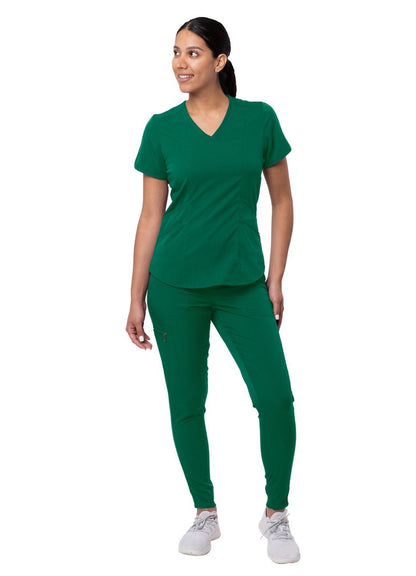 Adar Women's Modern Athletic Jogger Scrub Set 1