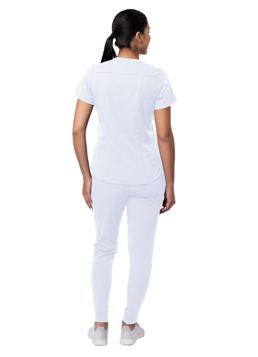 Adar Women's Modern Athletic Jogger Scrub Set 2