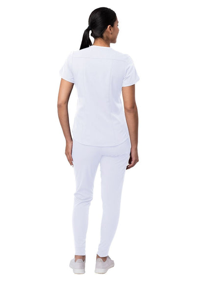Adar Women's Modern Athletic Jogger Scrub Set 2