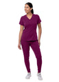 Adar Women's Modern Athletic Jogger Scrub Set 2