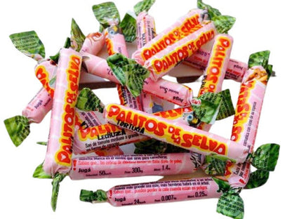 Pampa Direct Palitos de la Selva Soft Candies Vanilla & Strawberry, 660 g / 23.2 oz bag