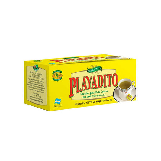 Pampa Direct Playadito Mate Cocido Yerba Mate In Bags (box of 25 bags)