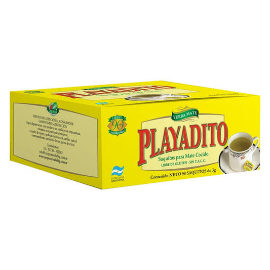 Pampa Direct Satial Playadito Saquitos Mate Cocido Yerba Mate In Bags (box of 50 bags)