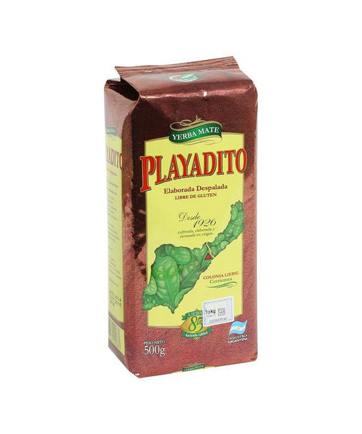 Pampa Direct Playadito Yerba Mate Despalada Premium from Colonia Liebig, 500 g / 1.1 lb