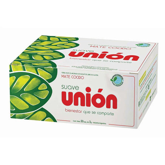 Pampa Direct Unión Suave Soft Mate Cocido - Ready to Brew Yerba Mate Bags (box of 50 bags)