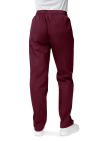 Adar Women's Comfort Elastic Drawstring Cargo Pants - Black - Burgundy - Caribbean Blue