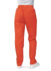 Adar Women's Comfort Elastic Drawstring Cargo Pants - Mandarin Orange - Navy - Purple
