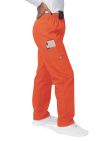 Adar Women's Comfort Elastic Drawstring Cargo Pants - Mandarin Orange - Navy - Purple