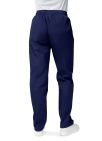 Adar Women's Comfort Elastic Drawstring Cargo Pants - Mandarin Orange - Navy - Purple
