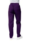 Adar Women's Comfort Elastic Drawstring Cargo Pants - Mandarin Orange - Navy - Purple