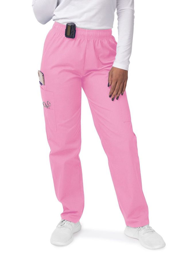 Adar Women's Comfort Elastic Drawstring Cargo Pants - Royal Blue - Sherbet - Teal Blue
