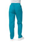 Adar Women's Comfort Elastic Drawstring Cargo Pants - Royal Blue - Sherbet - Teal Blue
