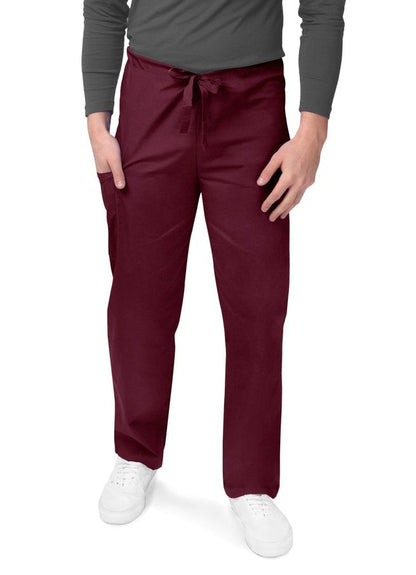 Adar Unisex Drawstring Pants - Black - Burgundy - Charcoal