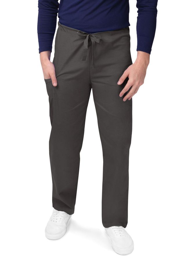 Adar Unisex Drawstring Pants - Black - Burgundy - Charcoal