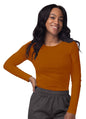 Adar Women's Long Sleeve Comfort Underscrub Tee 1