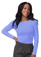 Adar Women's Long Sleeve Comfort Underscrub Tee 1