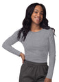 Adar Women's Long Sleeve Comfort Underscrub Tee 1
