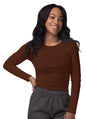 Adar Women's Long Sleeve Comfort Underscrub Tee 1