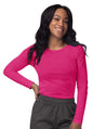 Adar Women's Long Sleeve Comfort Underscrub Tee 2