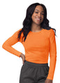 Adar Women's Long Sleeve Comfort Underscrub Tee 2