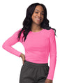 Adar Women's Long Sleeve Comfort Underscrub Tee 2