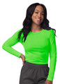 Adar Women's Long Sleeve Comfort Underscrub Tee 2