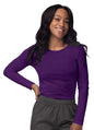 Adar Women's Long Sleeve Comfort Underscrub Tee 3
