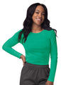 Adar Women's Long Sleeve Comfort Underscrub Tee 3