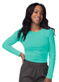 Adar Women's Long Sleeve Comfort Underscrub Tee 3