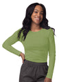Adar Women's Long Sleeve Comfort Underscrub Tee 3