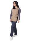 Adar Unisex Cobbler Apron - Hunter Green - Khaki - Ceil Blue 1