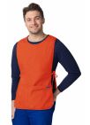 Adar Unisex Cobbler Apron - Navy - Lavender - Mandarin Orange