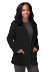 Adar 31" Unisex Consultation Coat - Black - Navy - White