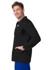 Adar 31" Unisex Consultation Coat - Black - Navy - White