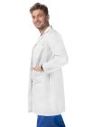 Adar 39" Unisex Professional Lab Coat - White